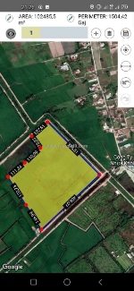 Cơ hội vàng! 103.000m2 đất nông nghiệp đức hòa long an - đường dt823 - 100 tỷ