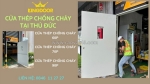 Cửa thép chống cháy tại quận 5