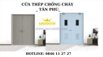 Cửa thép chống cháy tại tân phú