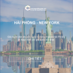 Cước vận chuyển từ hải phòng đến new york, mỹ