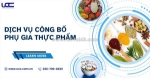 Dịch vụ công bố phụ gia thực phẩm trọn gói tại ucc việt nam