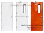 Giá cửa thép chống cháy tại quận 1 | bảng giá mới & ưu đãi