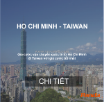 Giá cước vận tải biển từ hồ chí minh đi taiwan
