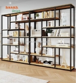 Khám phá kệ sắt trang trí kết hợp gỗ độc đáo