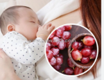 Mẹ cho con bú ăn nho có mất sữa không?