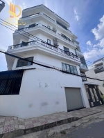 Nhà mặt tiền 5 tầng lô góc ngang 5,3m lê đức thọ gò vấp 7,x tỷ