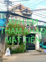 Nhà mặt tiền q12 7.5 tỷ .dt 5x15