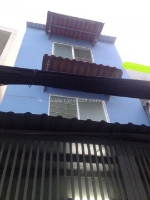 Nhà nhỏ 3 tầng hẻm thông đường hậu giang p11q6. 1.9 tỷ