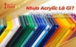 Nhựa acrylic – vật liệu “quốc dân” trong giới decor, bảng hiệu & mô hình