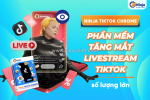 Phần mềm tăng mắt livestream - ninja tiktok chrome
