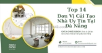 Top 14 đơn vị cải tạo nhà tại đà nẵng- uy tín, chuyên nghiệp