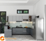 Tủ bếp gỗ công nghiệp lõi xanh cao cấp