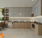 Tủ bếp mdf cho một chất lượng cao và bền đẹp