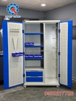 Tủ treo đồ nghề 2 cánh ally qt-hc04 – giải pháp lưu trữ chuyên nghiệp cho xưởng sản xuất