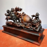 Tượng di lặc kéo bao tiền chiêu tài hút lộc