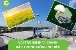 Vai trò định vị chính xác trong nông nghiệp