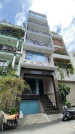 Vị trí vip -hẻm trải nhựa 6m - 7 tầng btct  - chdv dòng tiền 70tr /1th - chỉ