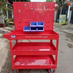 Xe đẩy 3 khay đựng đò nghề  - di chuyển nhẹ nhàng, chắc chắn không rung lắc