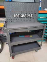 Xe đẩy để thiết bị, dụng cụ cơ khí có giá treo