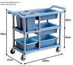 Xe thu gom thức ăn chuyên dụng cho phòng tiệc hội nghị