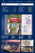 🎯 căn hộ 2pn - a30509 | tòa a3 – k-park avenue, vinhomes thanh hóa