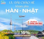 Asiana airlines ưu đãi vé chào hè đi hàn quốc & nhật bản