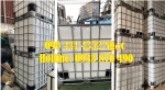 Bán bồn nhựa 1000 lít cũ, tank nhựa ibc 1 khối vuông, thùng nhựa 1000 lít đựng nước đường