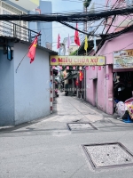 Bán gấp hẻm vip âu dương lân, p3 q8 thông phạm thế hiển 57m2(3.8 x 15m) 2t, 3pn