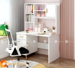 Bàn học trẻ em gỗ công nghiệp màu trắng tinh tế