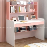 Bàn học trẻ em gỗ mdf kết hợp kệ sách đa năng