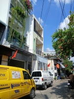 Bán nhà 5 tầng 5pn 7wc, 100m2, 9.6 tỷ, tân thới nhất 12, q12, hcm