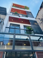 Bán nhà đẹp kế tân bình 4tầng 4x13 xây mới hẻm xe hơi gần emart chỉ 6