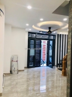Bán nhà đẹp p4 gò vấp nhỉnh 6 tỷ- gần mặt tiền - 4 tầng x123m2 dts