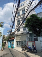 Bán nhà diện tích 120m2 có tổng 19p, gần chợ huỳnh đình hai, bt - 6.1 x 20m - 6