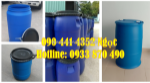 Bán thùng phuy nhựa 220 lít vuông, thùng phuy 120 lít đựng dầu giấm, thùng nhựa 100 lít đựng hóa chất hoặc thực phẩm được kiểm định an toàn