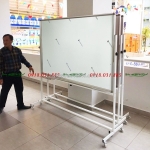 Bảng từ trắng ceramic di động cao cấp