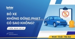 Bỏ xe không đóng phạt có sao không?