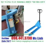 Cách xử lý khi xe nâng tay bị kẹt hoặc không nâng được vx