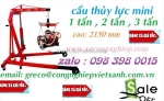 Cẩu thủy lực bằng tay giá bao nhiêu? - cty việt xanh