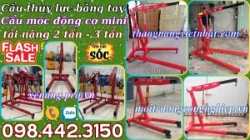 Cẩu thủy lực mini bằng tay