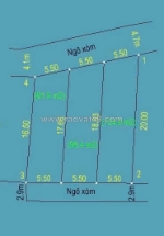 Cc cần bán 3 lô đất tại xuân sen thủy xuân tiên chương mỹ hà nội