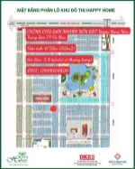 Chính chủ bán nhanh nền kđt happy home nằm trung tâm tp cà mau