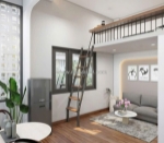 Cho thuê căn hộ duplex full nội thất cao cấp có thang máy pccc đầy đủ