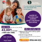 Cơ hội định cư new zealand “siêu tốc” với chương trình thạc sĩ giáo dục mầm non tại nztc