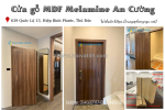 Cửa gỗ mdf melamine tại quận 3