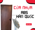 Cửa nhựa abs hàn quốc tại mỹ tho chính hãng, chất lượng 15052025