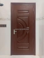 Cửa thép vân gỗ tại bmt dak lak - mẫu cửa hiện đại