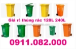 Cung cấp thùng rác giá rẻ tại các tỉnh miền tây- lh 0911082000- bán giá cực rẻ