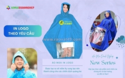 Đặt áo mưa in logo làm quà tặng công ty – vừa rẻ, vừa hiệu quả quảng cáo