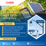 Đèn năng lượng mặt trời không sáng - 5 nguyên nhân và cách xử lý